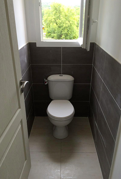 Chantier terminé — WC — SARL ECP Alès